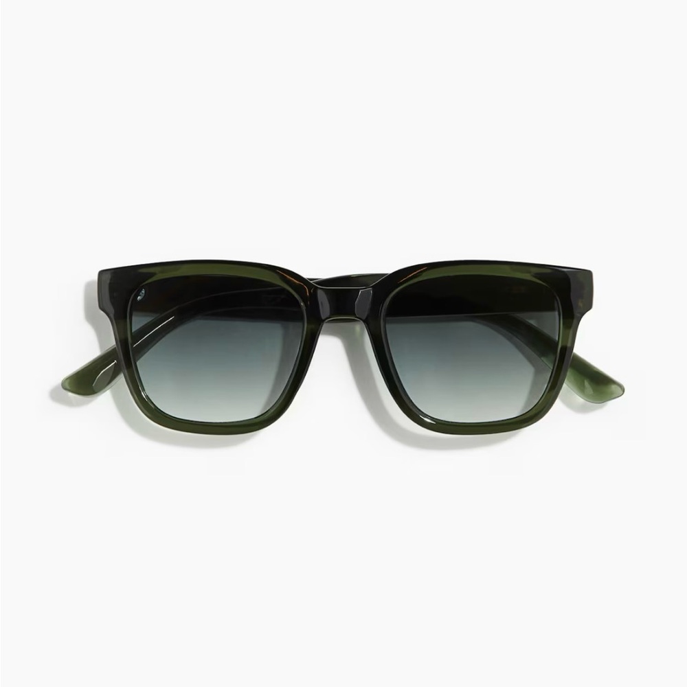 SOLD❌  NWT• Translucent Dark Green Aviator Sunglasses🌟